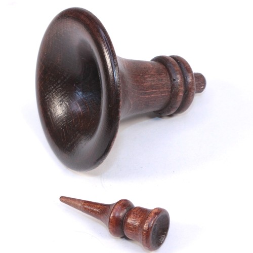 Cuckoo clock case horn and - clock,