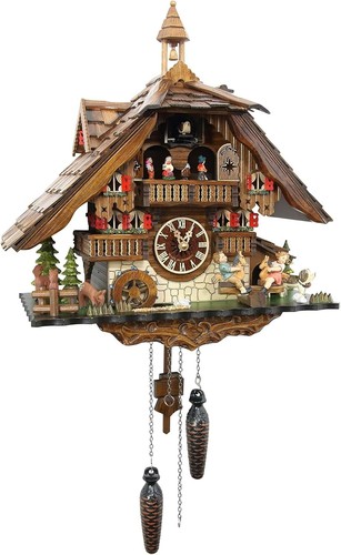 Large german cuckoo clock with - cuckoo,