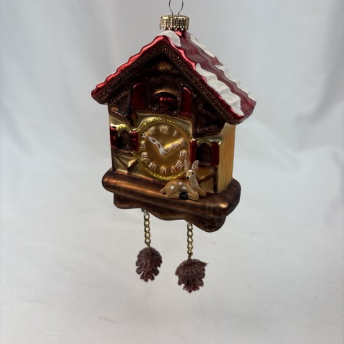 Blown glass ornament - glass,