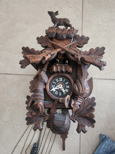 Vintage cuckoo clock made - cuckoo, in