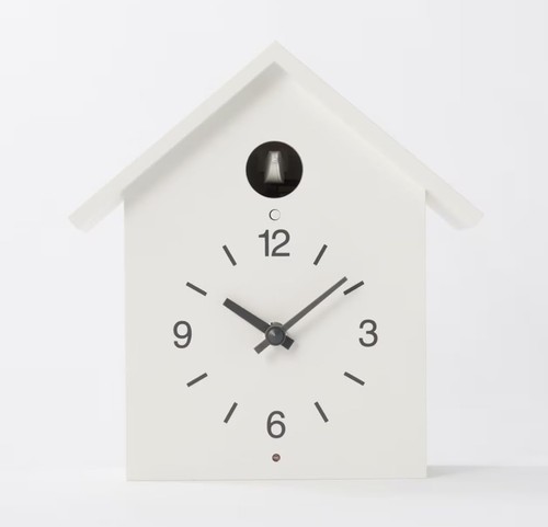 Muji cuckoo clock white - muji,