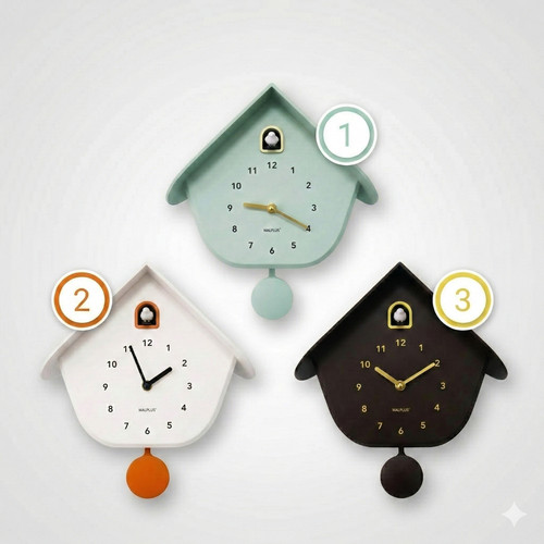 Walplus cuckoo wall clock - walplus,