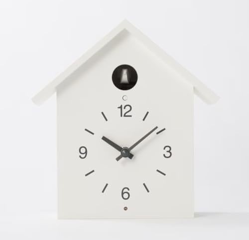 Muji large white cuckoo clock - large,