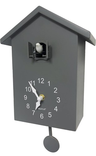 Walplus grey minimalist cuckoo - grey,