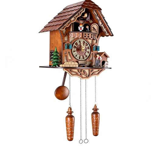 Black forest wooden cuckoo - forest,
