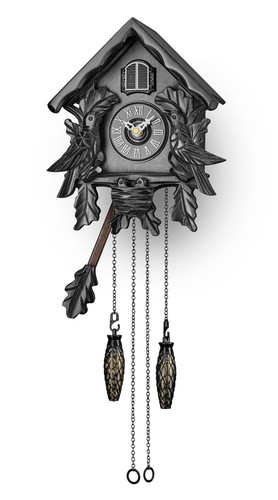 Timegear wooden cuckoo - wooden, clock