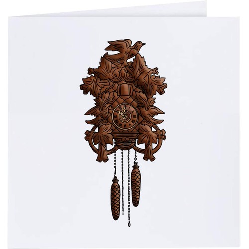 Cuckoo clock greeting - clock', /